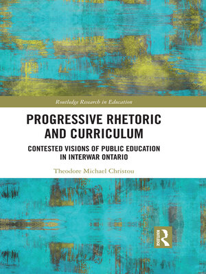 cover image of Progressive Rhetoric and Curriculum